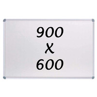 Whiteboards Direct Magnetic Whiteboard 900 X 600mm Writing Board Commercial 10y Warranty