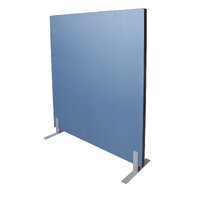 Acoustic Screen 1800mm  x 1500mm Office Divider Partition Noise Reduction Blue Fabric A1815 BU
