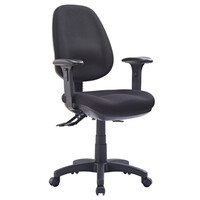 Style Ergonomics High Back Office Chair 3 Lever Moulded Seat & Back AFRDI Rated Level 6 130kg Weight limit Black P350HC