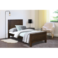 Timber King Single Bed NZ Furniture Grade Pine Homefurn Brandon 5509 BKP