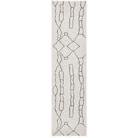 Rug Culture Modern Floor Area Runner Off White PARADISE PDS-AMY-GREY-300X80