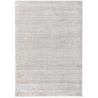 Rug Culture Contemporary Plain & Textured Floor Area Rug Silver Serenade SER-EZRA-SIL-330X240