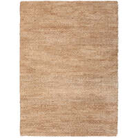 Rug Culture Plain & Textured Coastal Floor Area Rug Natural Jute Hive HIVE-NAT-320X230