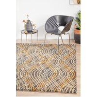 Rug Culture Flurry Modern Charcoal Flooring Rugs Area Carpet 230x160cm