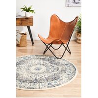 Rug Culture Mist White Transitional Flooring Rugs Area Carpet 200x200cm
