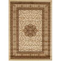 Rug Culture Medallion Classic Pattern Flooring Rugs Area Carpet Ivory 230x160cm