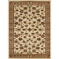 Rug Culture Traditional Floral Pattern Flooring Rugs Area Carpet Ivory 290x200cm