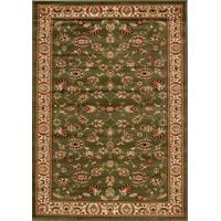 Rug Culture Traditional Floral Pattern Flooring Rugs Area Carpet Green 400x300cm