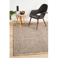 Rug Culture Carlos Felted Wool Flooring Rugs Area Carpet Brown Natural 280x190cm