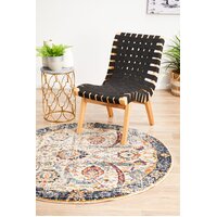 Rug Culture Peacock Ivory Transitional Flooring Rugs Area Carpet 150x150cm