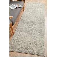 Rug Culture Zelda Silver Grey Runner Rugs MIR-351-SIL-300X80cm