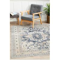 Rug Culture Esquire Brushed Traditional Blue Floor Area Rugs PVD-834-BLU-230X160cm