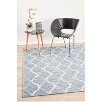 Rug Culture Terrace Denise Trellis Floor Area Rugs Blue TER-5501-BLU-330X240cm