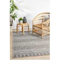 Rug Culture Terrace Urban Floor Area Rugs Grey TER-5505-GRY-400X300cm