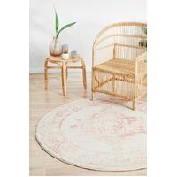 Rug Culture AVENUE 702 Floor Area Carpeted Rug Modern Round Silver 150X150cm