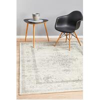 Rug Culture CENTURY 977 Floor Area Carpeted Rug Contemporary Rectangle Silver 230X160cm