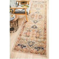 Rug Culture LEGACY 850 Floor Area Carpeted Rug Modern Runner Yellow 500X80cm