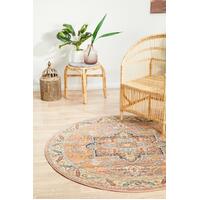 Rug Culture LEGACY 850 Floor Area Carpeted Rug Modern Round Mustard 200X200cm