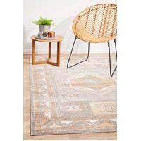Rug Culture MAYFAIR CAITLEN Floor Area Carpeted Rug Transitional Rectangle Grey & Peach 290X200CM