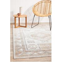 Rug Culture MAYFAIR CAITLEN Floor Area Carpeted Rug Transitional Rectangle Natural & Peach 400X300CM