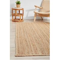 Rug Culture BONDI NATURAL Floor Area Carpeted Rug Modern Rectangle Natural 220X150CM