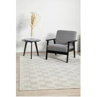 Rug Culture YORK ALICE Floor Area Carpeted Rug Modern Rectangle Off White & Natural 230X160CM