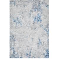 Rug Culture ILLUSIONS  Floor Area Carpeted Rug Modern Rectangle Blue & Silver 220X150CM