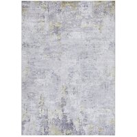 Rug Culture ILLUSIONS  Floor Area Carpeted Rug Modern Rectangle Silver & Gold 280X190CM