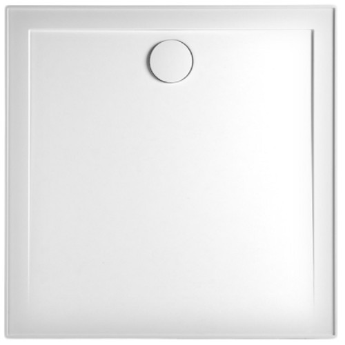 Marbletrend Shower Base Flinders SMC Ultralite Square Polymarble 900 x 900