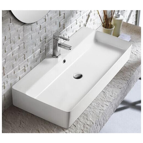 Ect Global Above Counter Basin Bathroom, Above Counter Vanity Sinks