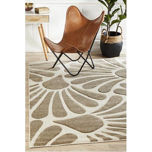 Rug Culture Damask Modern Fern Flooring Rugs Area Carpet Natural 290x200cm